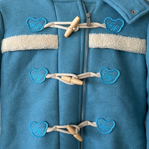 Women wool coat fur - Picture 2 of 6